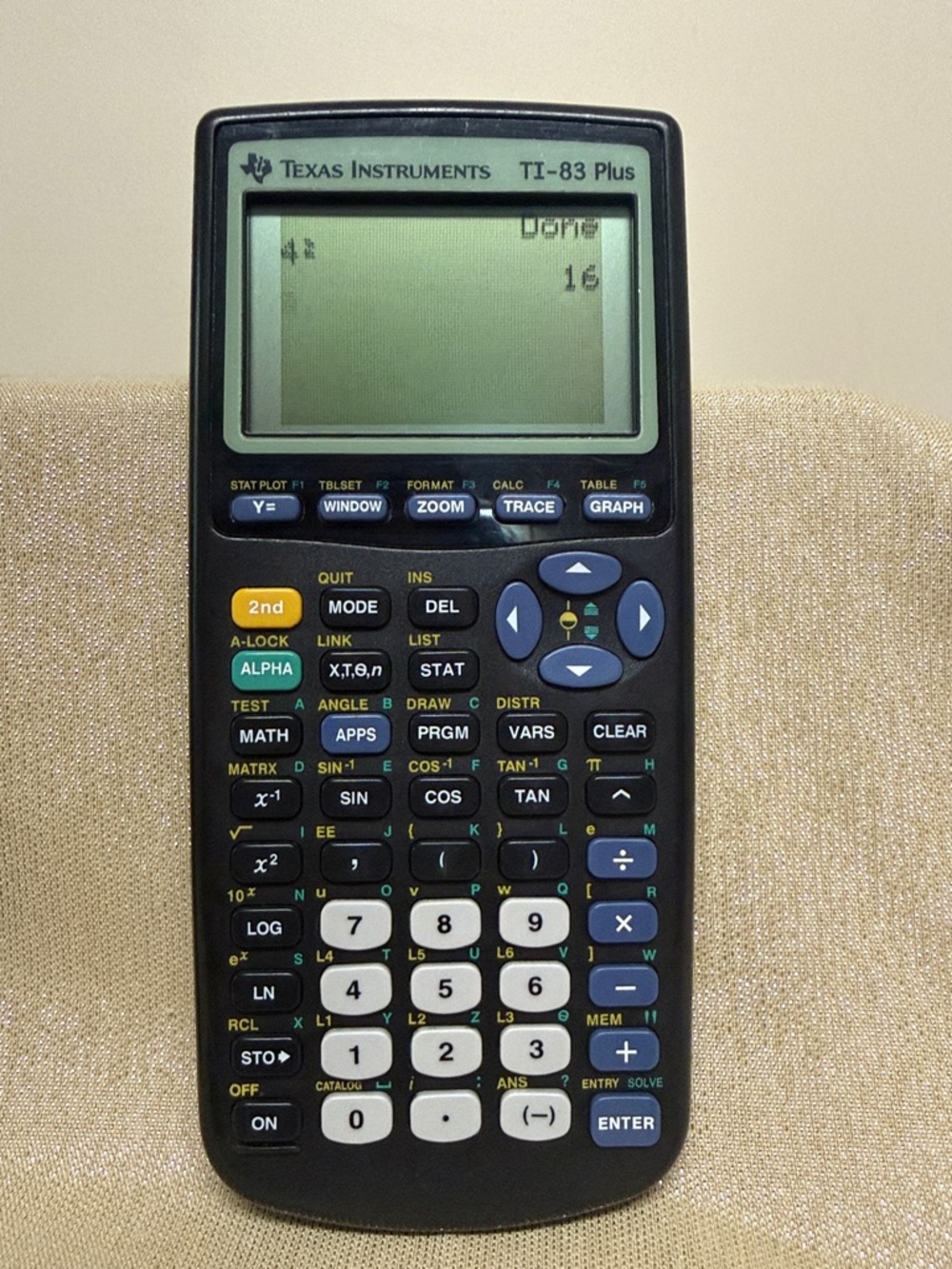 TI-83 plus TI83 plus graphing calculator - Picture 2 of 6
